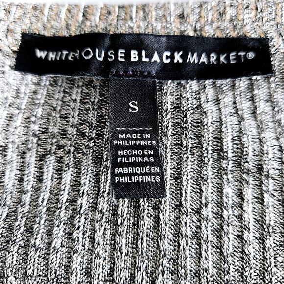 White House Black Market Womens Blouse Gold Size Small Polyester Blend Stretch - Picture 5 of 12